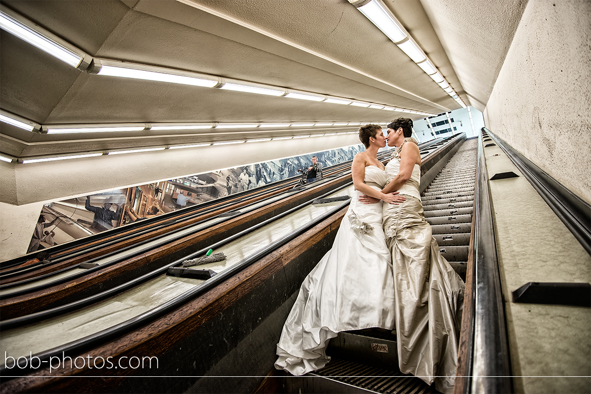 Bruidsfotografie Rotterdam Maastunnel 15