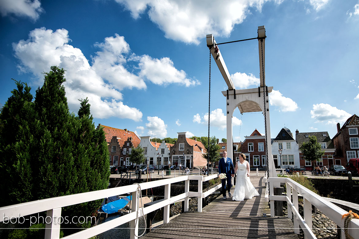 Beatrixbrug Veere Bruidsfotografie Middelburg