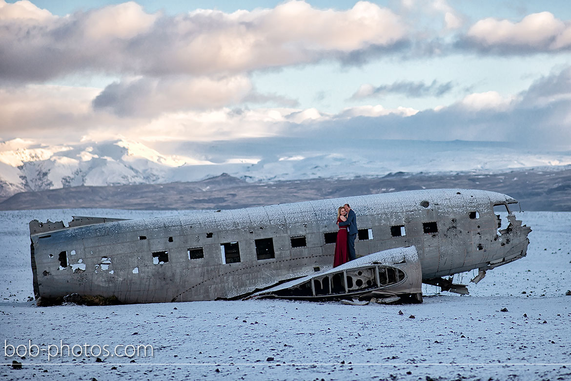 Vliegtuigwrak DC 3 Loveshoot IJsland