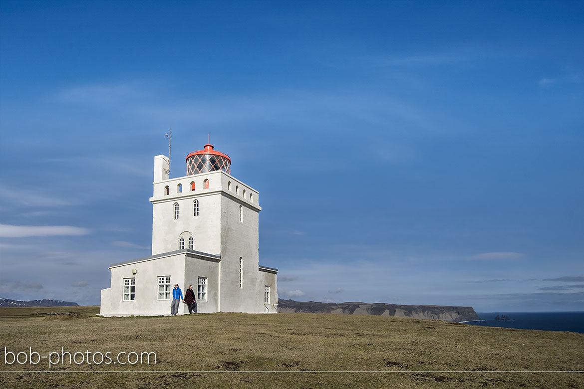 Dyrhólaey Lighthouse Iceland Loveshoot IJsland
