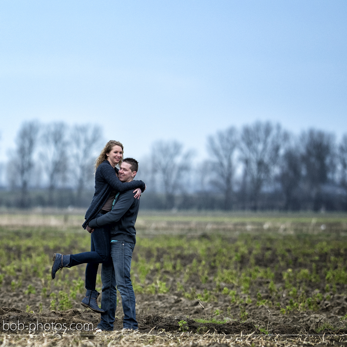 uitgestrekte landschap Zeeland Loveshoot Poortvliet Susan en Nick26