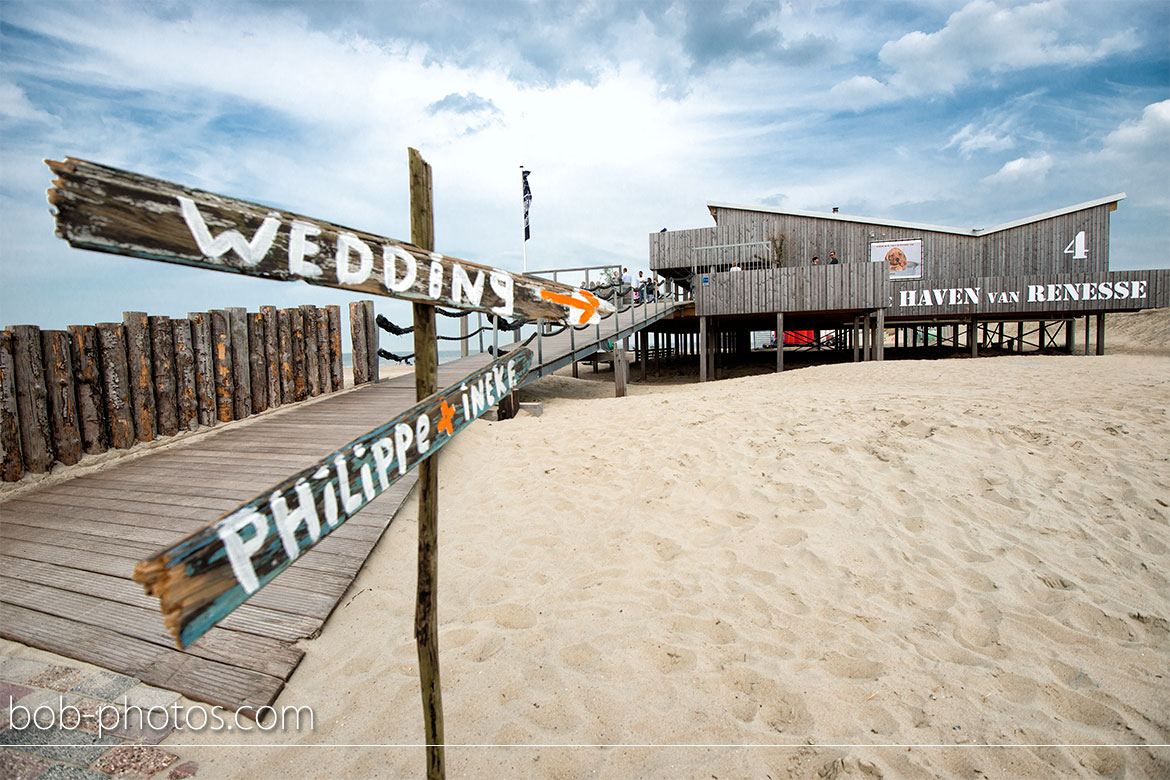 Strandpaviljoen De Haven van Renesse Bruidsfotografie Renesse Philippe en Ineke 33