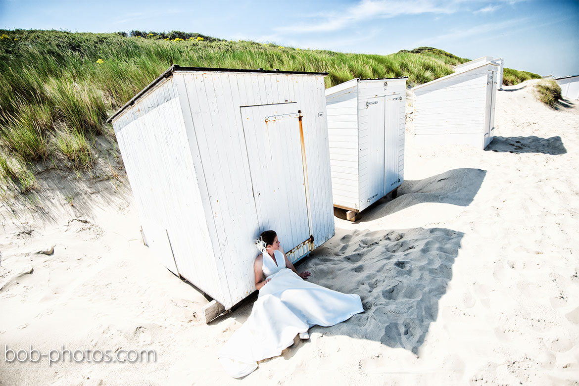 strand bij Westhoven Bruidsfotografie Renesse Leo & Ilona  22