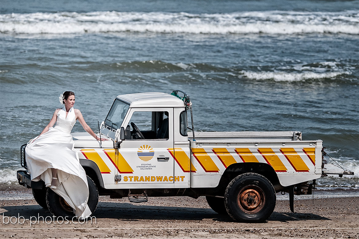 Strandwacht Bruidsfotografie Renesse Leo & Ilona  25