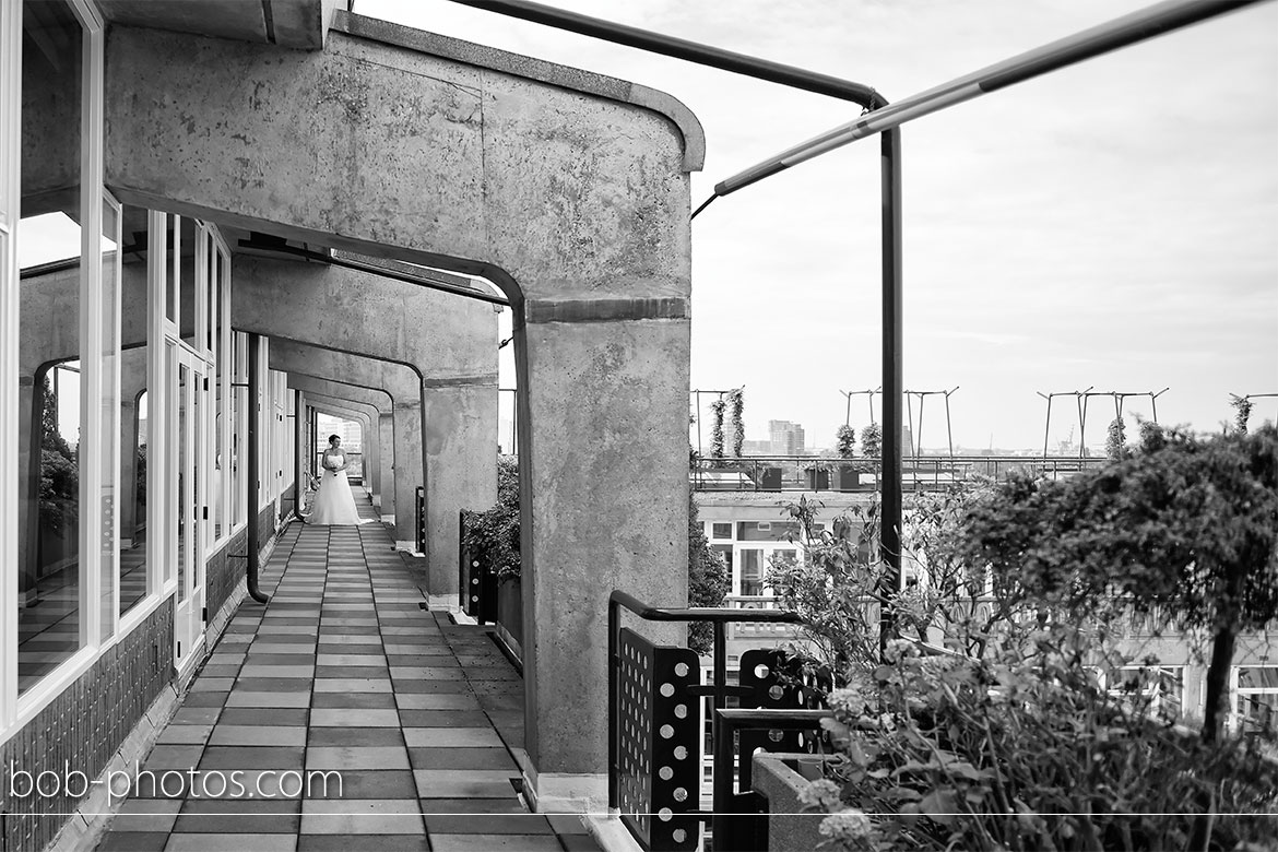 Groot Handelsgebouw Bruidsfotografie Rotterdam Edwin & Debby 019