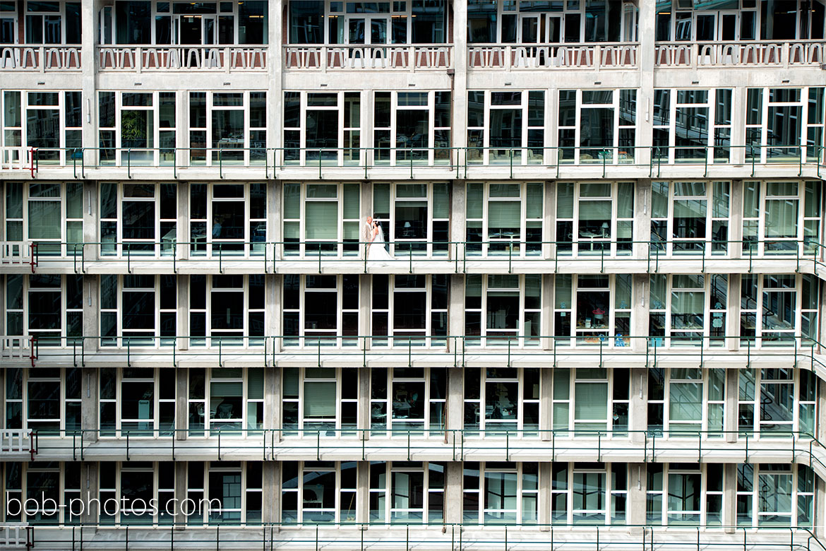 Groot Handelsgebouw Bruidsfotografie Rotterdam Edwin & Debby 020