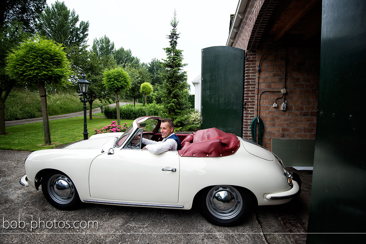 Porsche 356A 1600 Sportster Bruidsfotografie-Kwadendamme-Martijn-&-Esther-12