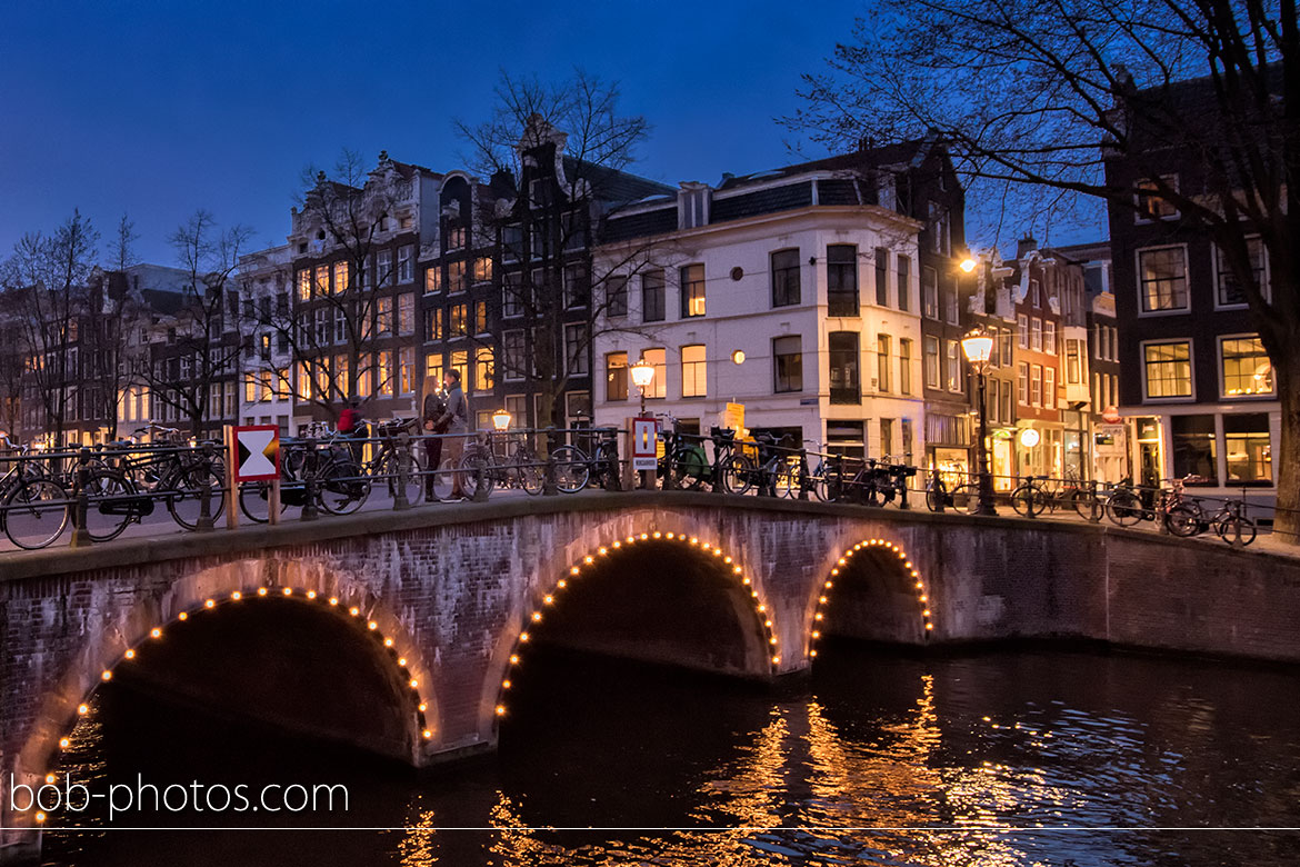 Grachten loveshoot amsterdam kevin & tatjana