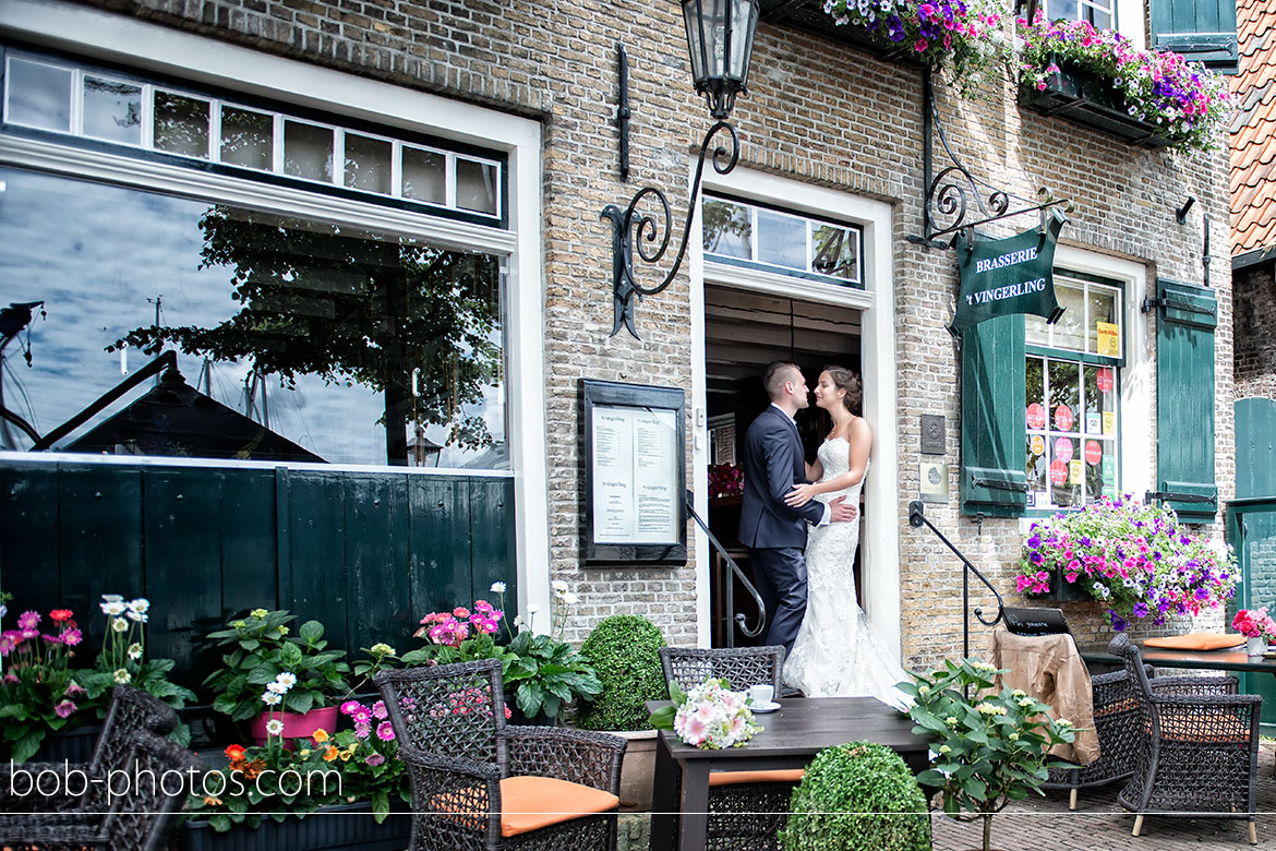 Brasserie 't Vingerling Bruidsfotografie Middelharnis