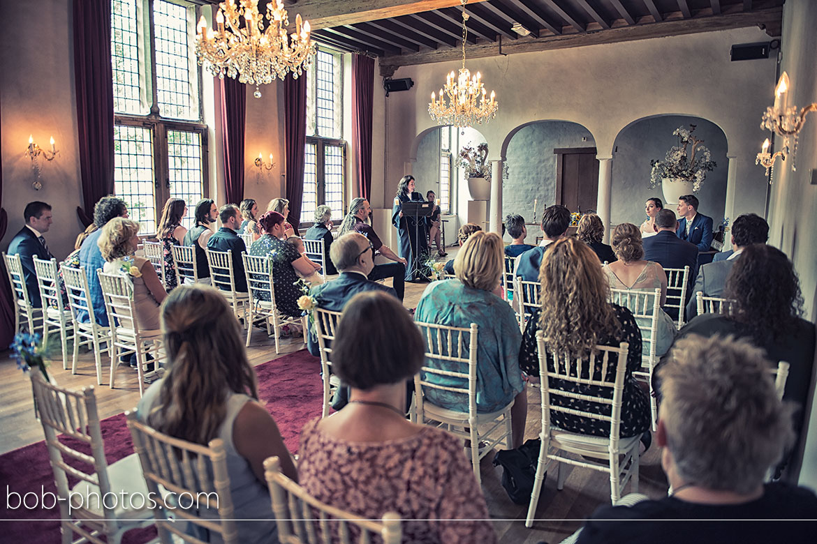 Trouwzaal Burgemeesterskamer Bruidsfotografie Kasteel Dussen