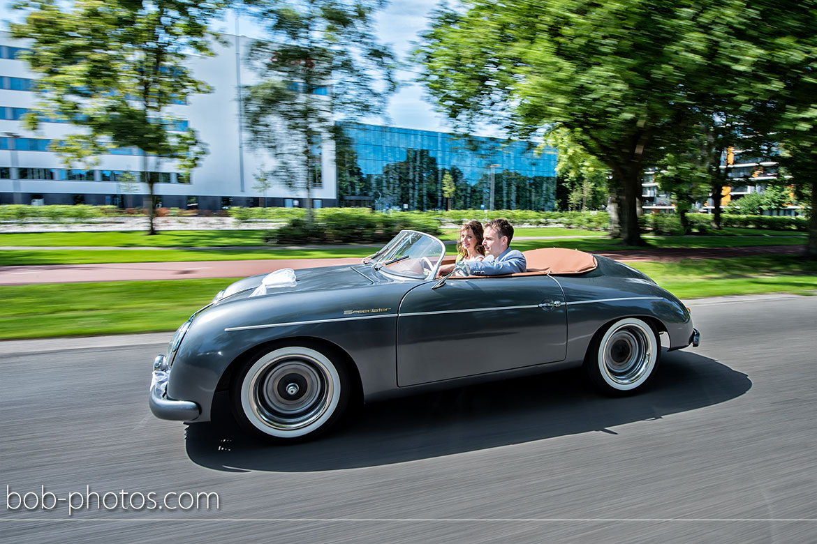 Porsche 356A 1600 Sportster Bruidsfotografie Dongen