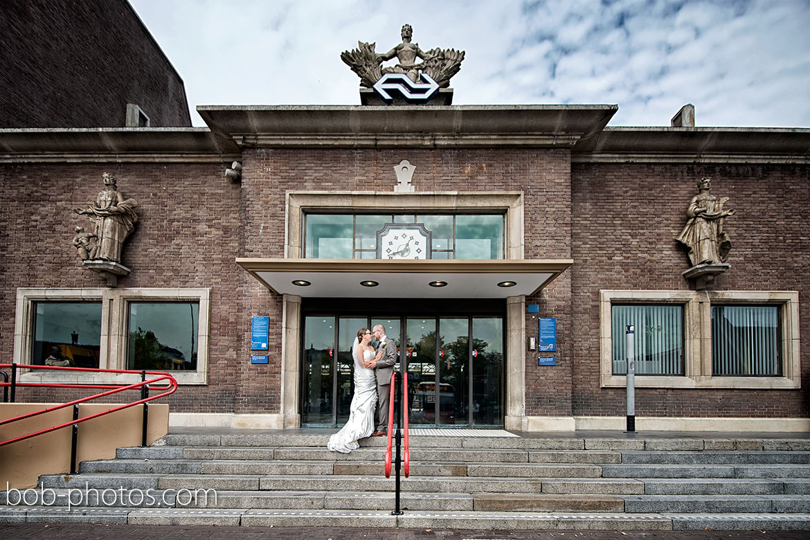 Station Roosendaal bruidsfotografie