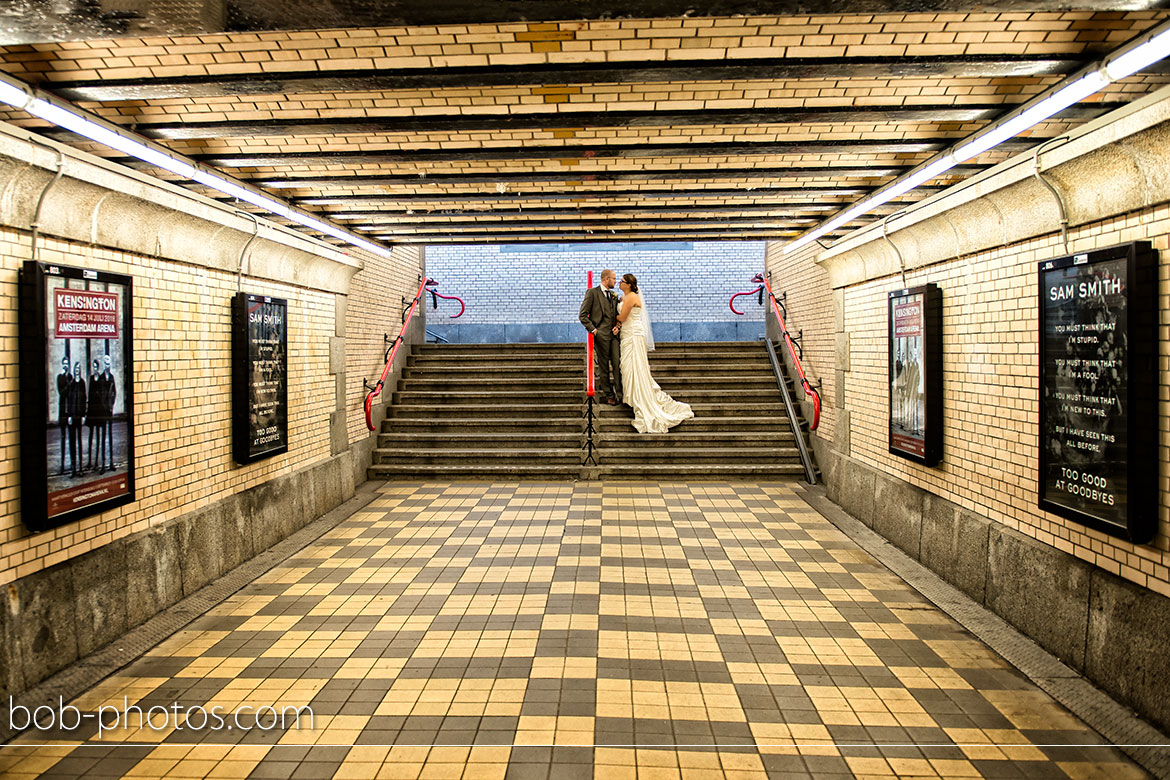 Station Roosendaal bruidsfotografie