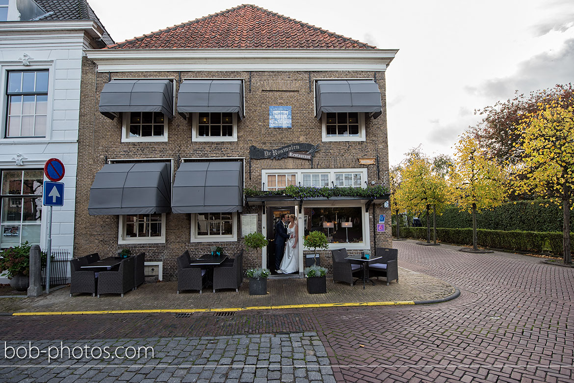 Restaurant de Rosmolen Bruidsfotografie Willemstad