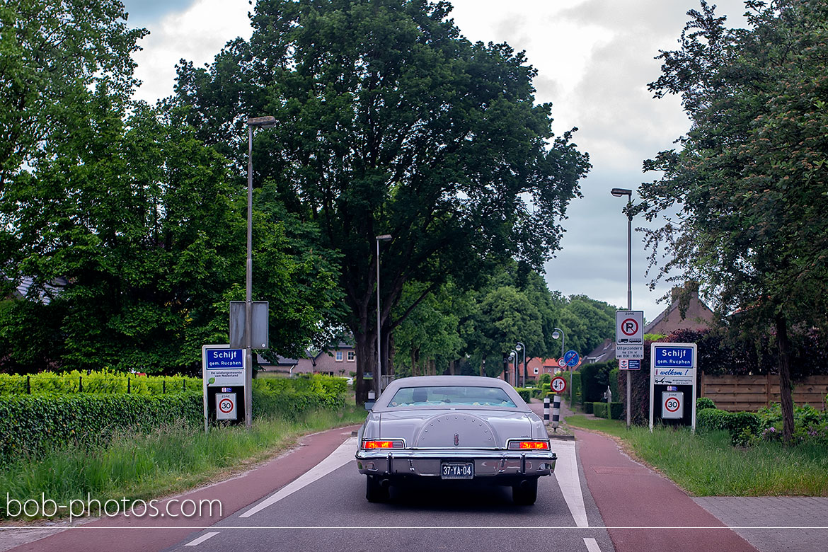 Lincoln Continental Mark IV Bruidsfotografie Schijf