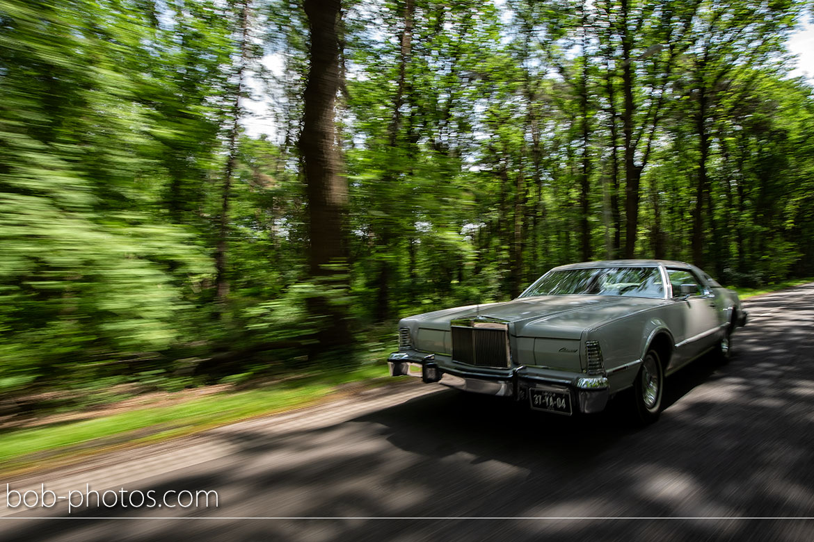 Lincoln Continental Mark IV Bruidsfotografie Schijf