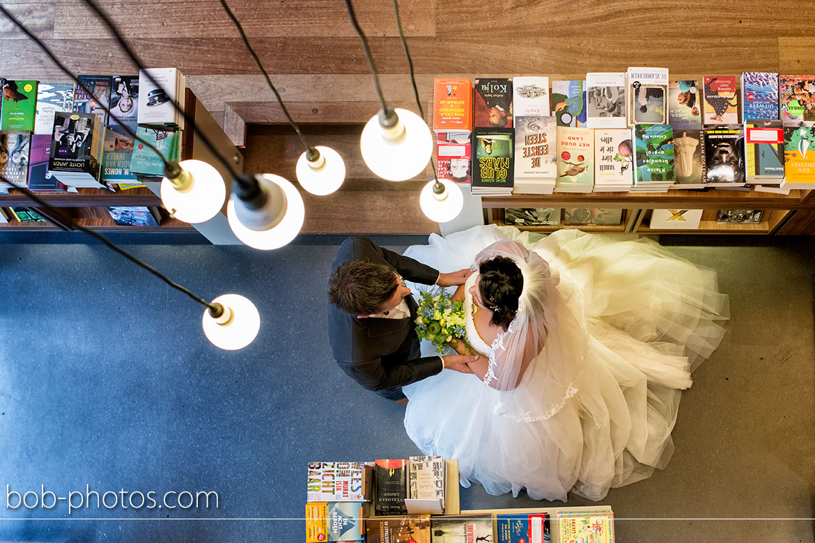 Boekenwinkel Bruidsfotografie Bergen op Zoom