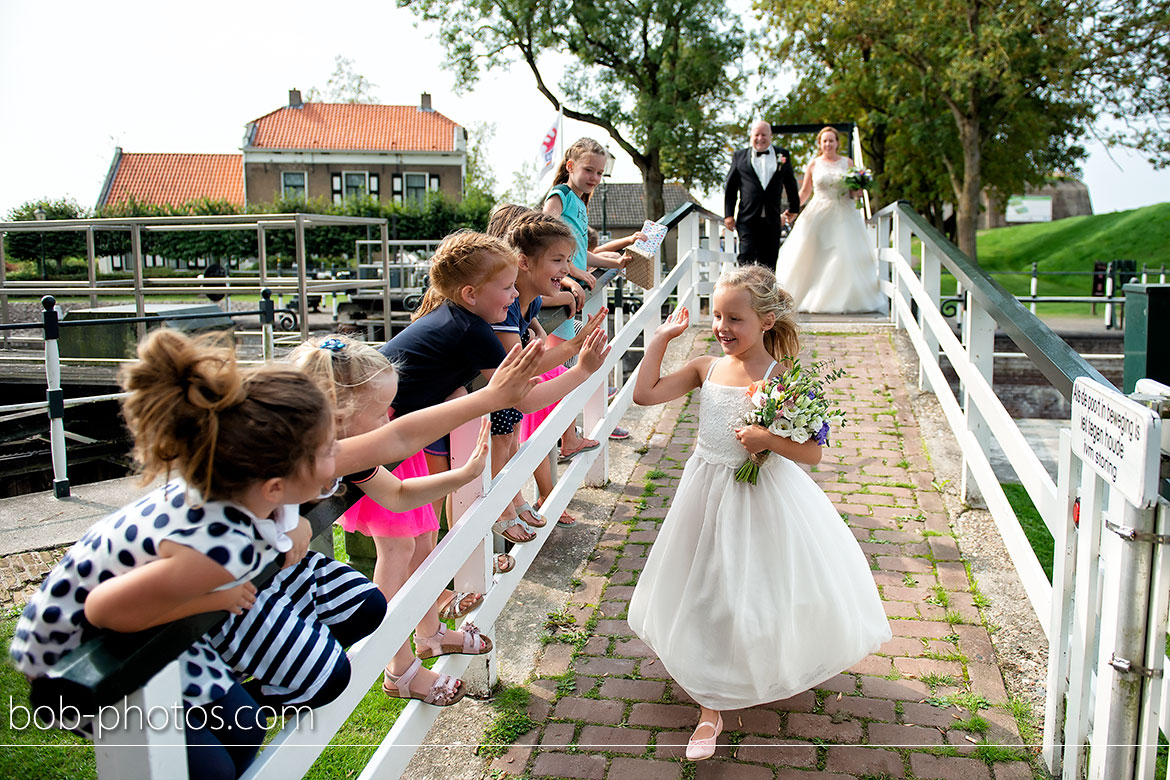 bruidsfotograaf beneden sas