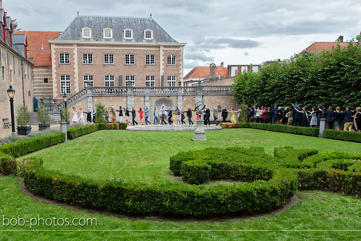 markiezenhof franse tuin trouwfotografie Bergen op Zoom