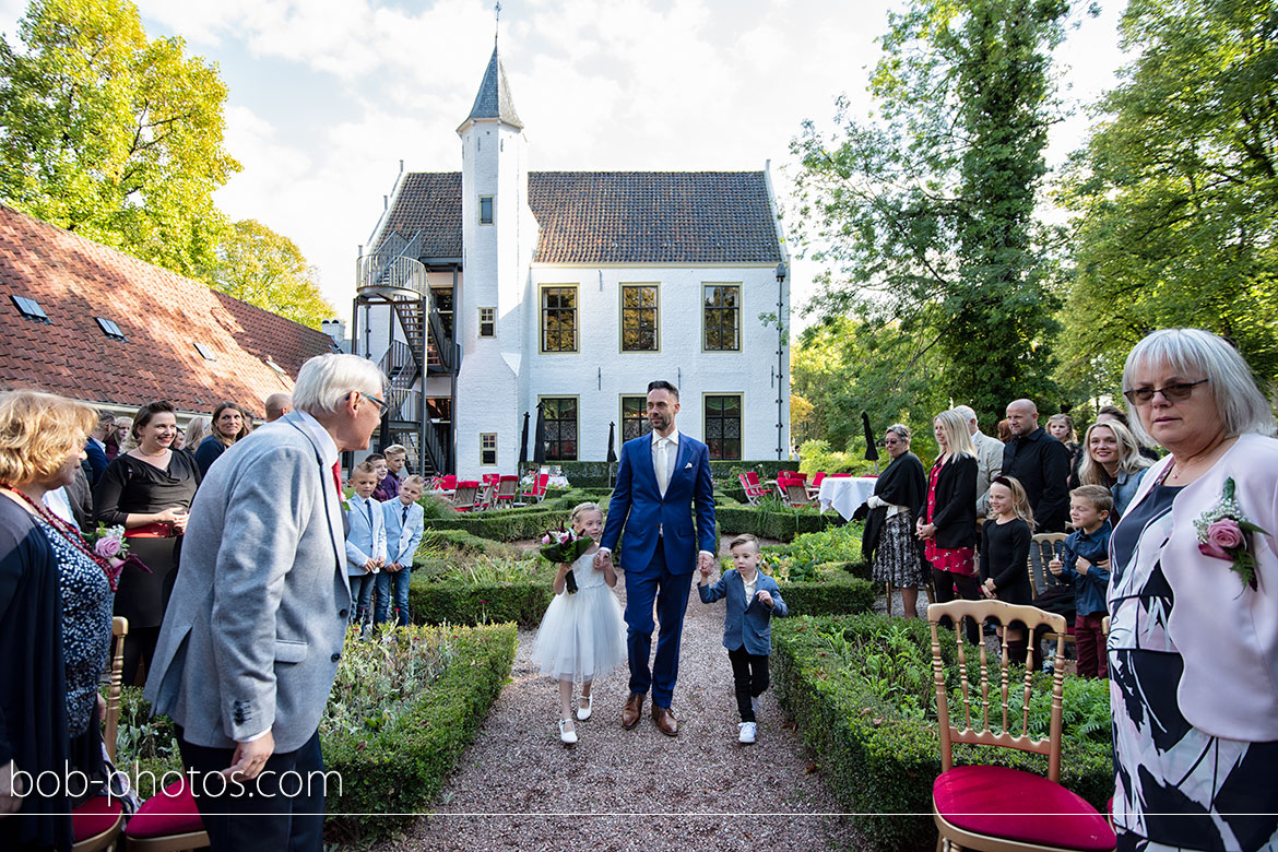 bruidsfotografie kasteel Rhoon