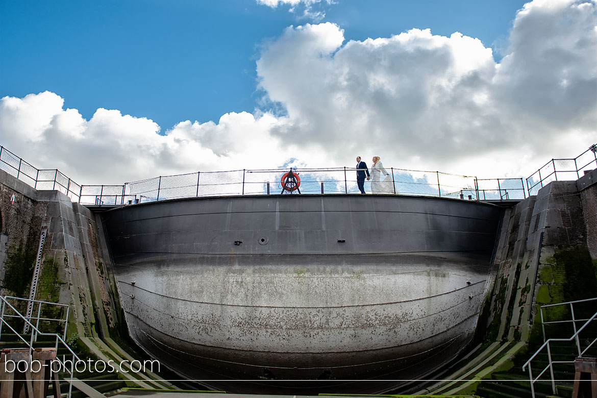 Droogdok Jan Blanken Bruidsfotografie Hellevoetsluis