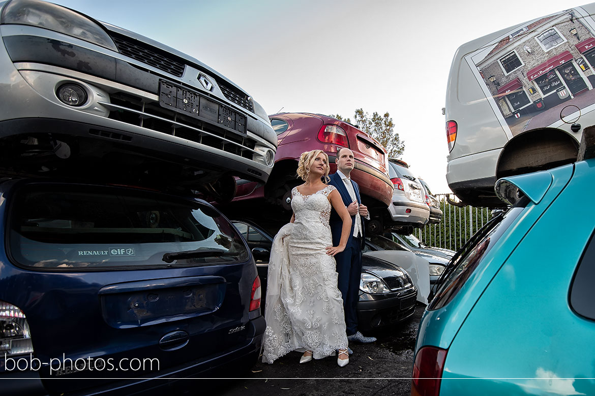 Autosloperij De Molshoek Bruidsfotografie Hellevoetsluis