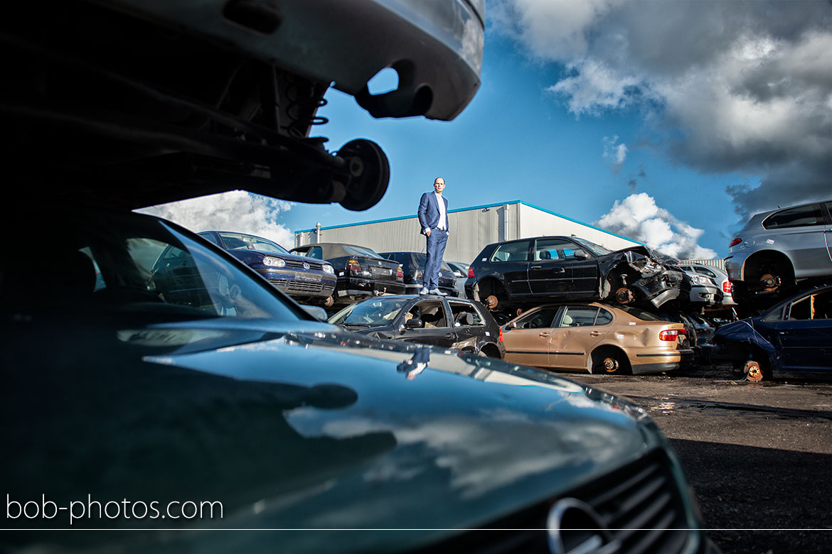 Autosloperij De Molshoek Bruidsfotografie Hellevoetsluis