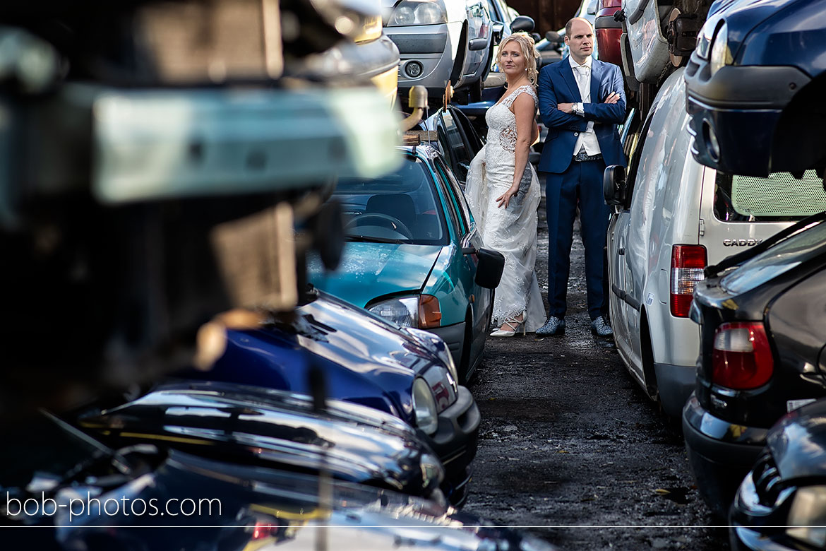 Autosloperij De Molshoek Bruidsfotografie Hellevoetsluis