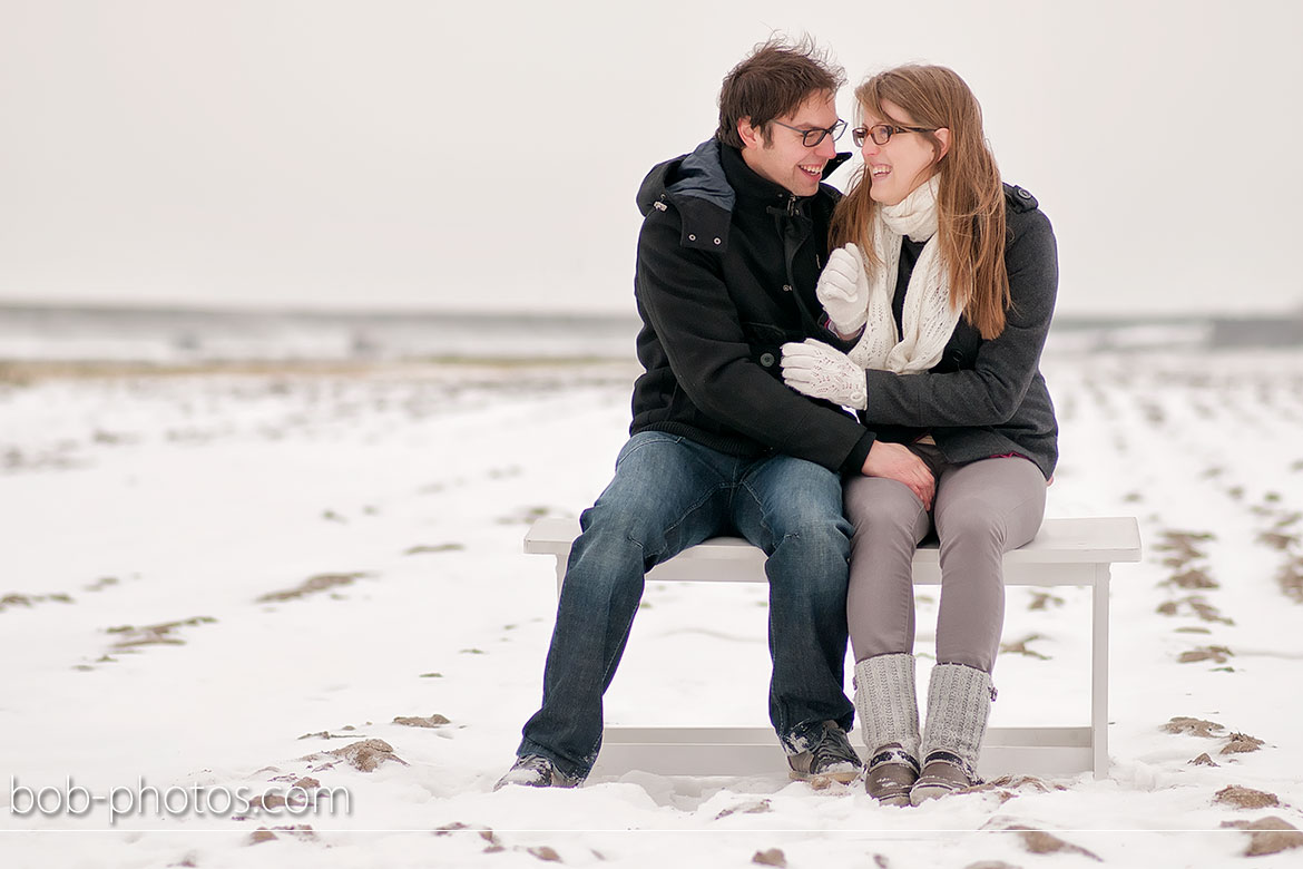 Loveshoot in de sneeuw