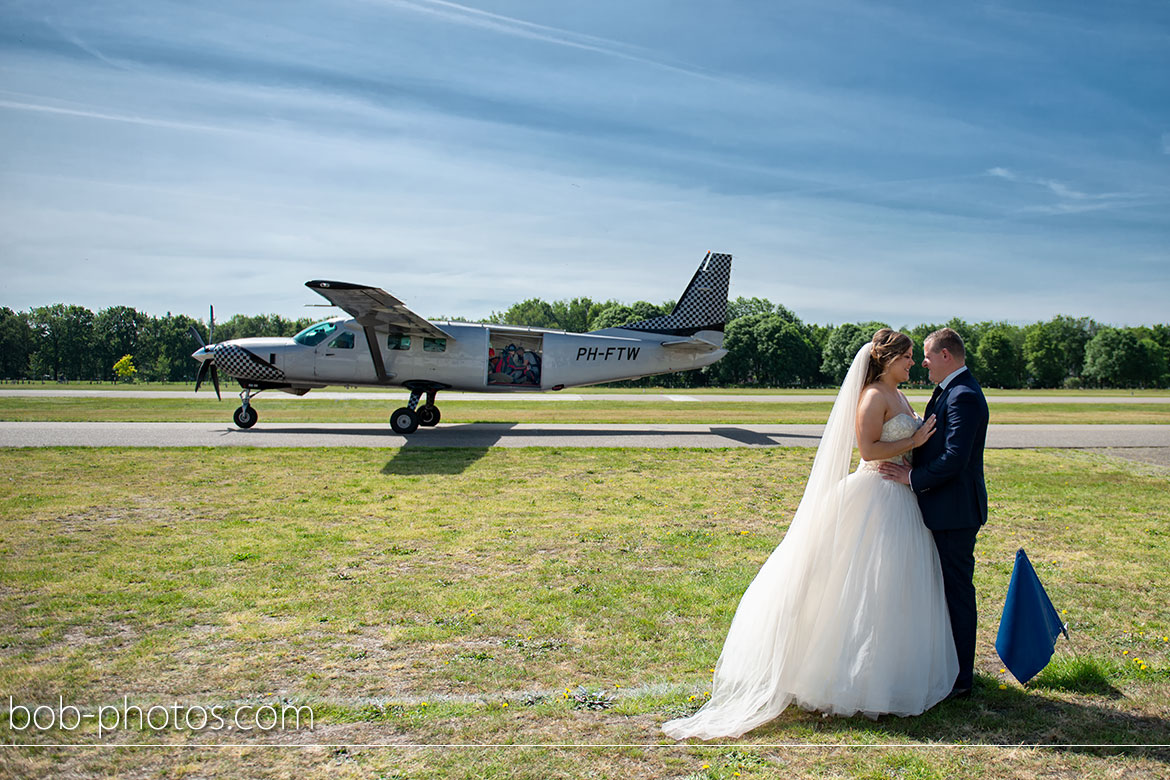 Bruidsfotografie Skydive ENPC