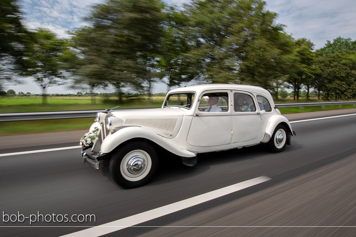 bruidsfotografie Citroën Traction Avant Oldtimer