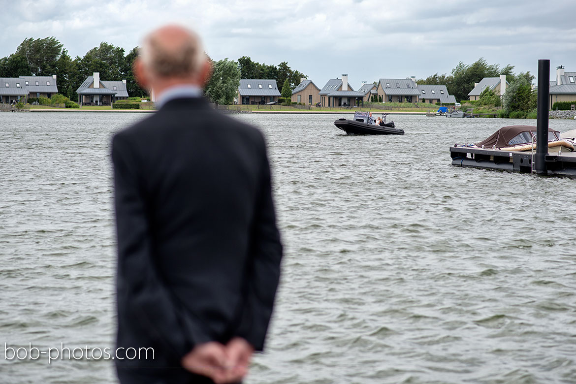 RIB Powerboat Trouwen op de Oesterdam