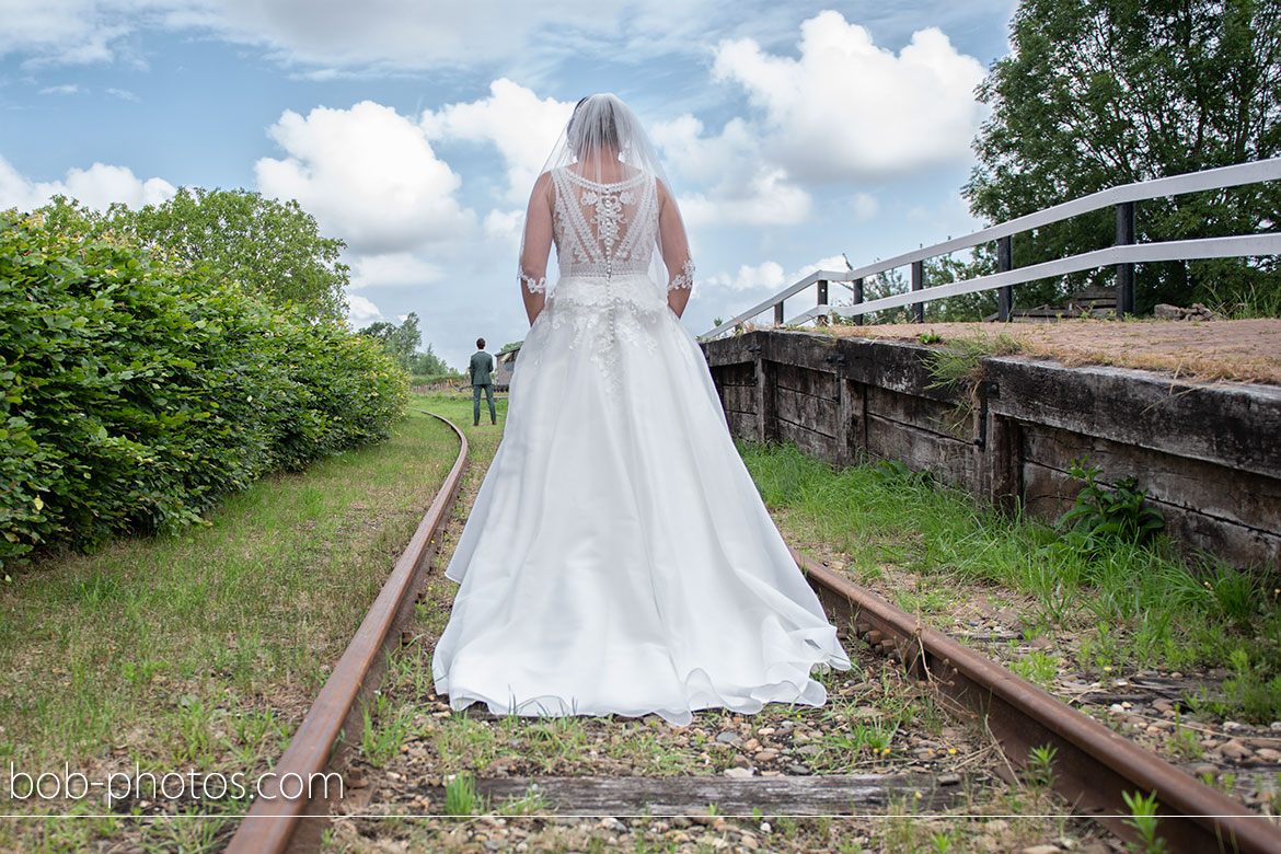 Bruidsfotografie Station Kwadendamme