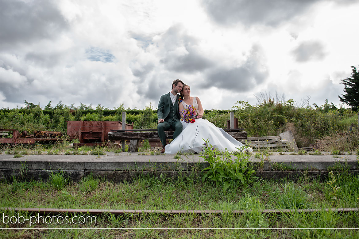 Bruidsfotografie Station Kwadendamme