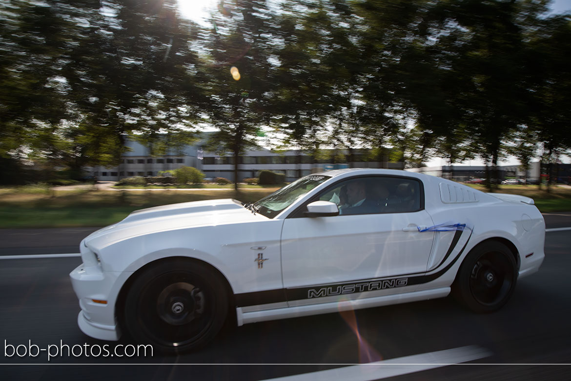 Bruidsfotografie Ford Mustang Coupe