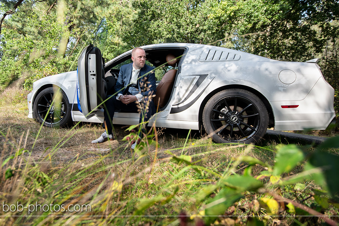 Bruidsfotografie Ford Mustang Coupe