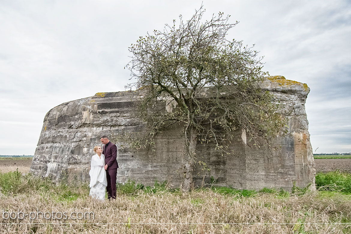 Bruidsfotografie Bunker