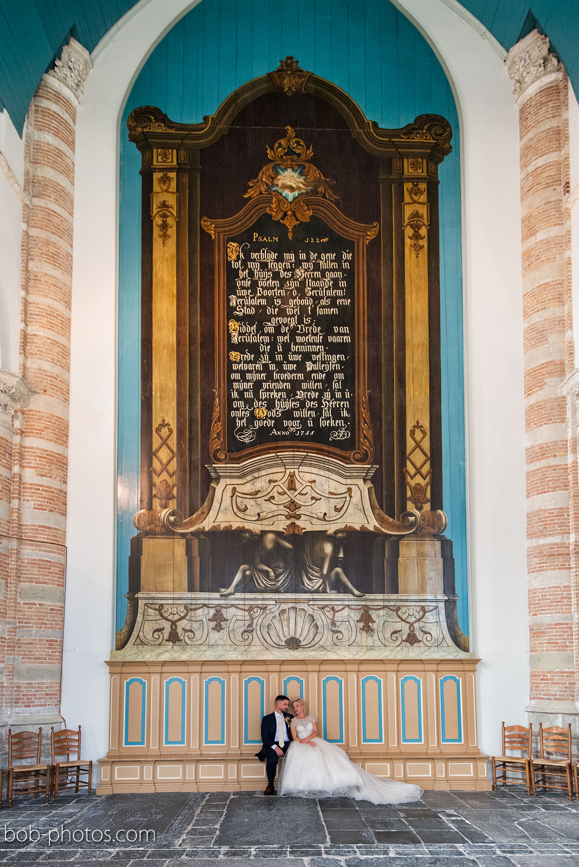 Bruidsfotografie Koorkerk Tholen