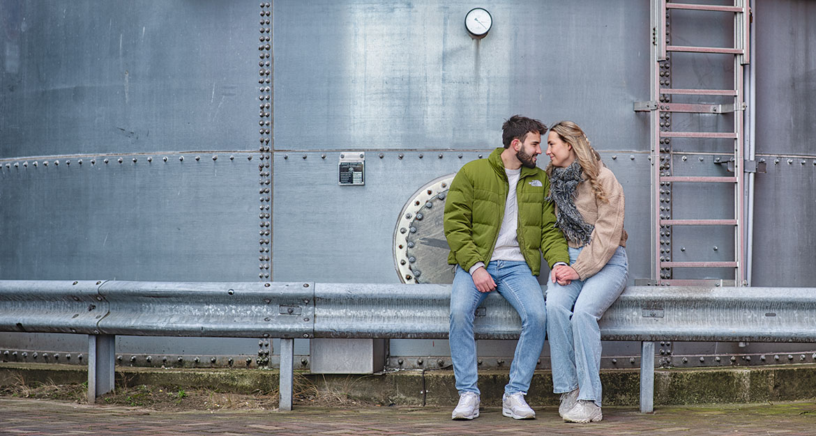 Loveshoot in Rotterdam | Eefje & Rick Valentijnsdag - Bob-Photos